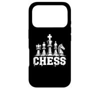 Custodia per iPhone 17 Pro Giocatore di scacchi King Queen Scacco matto Divertimento
