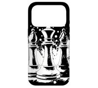 Custodia per iPhone 17 Pro Gioco da tavolo Scacchi Vescovo e Re Streetart