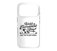 Custodia per iPhone 17 Pro Giornata Mondiale dell'Ambiente - Keep Our Planet Green Eco Awareness