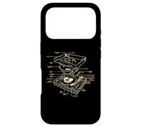 Custodia per iPhone 17 Pro Giradischi DJ Schema Party Design Dance Discoteca Techno Musica