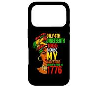 Custodia per iPhone 17 Pro Giugno 1865 perché i miei antenati non erano liberi nel 1776