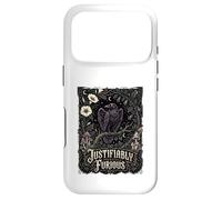 Custodia per iPhone 17 Pro Giustamente furioso Corvo Anti Patriarcato Goth Nouveau Art