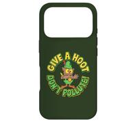 Custodia per iPhone 17 Pro Give A Hoot Don't Pollute! Woodsy Owl Retro
