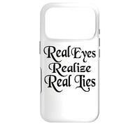 Custodia per iPhone 17 Pro Gli occhi veri realizzano le vere bugie