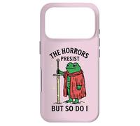 Custodia per iPhone 17 Pro Gli orrori persistono ma anche io divertente Tarocchi Rana Rospo