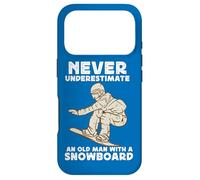 Custodia per iPhone 17 Pro Gli sport invernali non sottovalutano mai un vecchio con uno snowboard