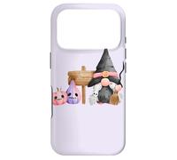 Custodia per iPhone 17 Pro Gnomo strega pastello Halloween zucca rosa grafica