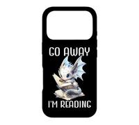 Custodia per iPhone 17 Pro Go Away I'm Reading Book Dragon Blue Dragon Book Lover Books