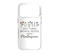 Custodia per iPhone 17 Pro God Turns Broken Piece into Masterpieces Bible Verse Psalm