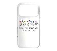 Custodia per iPhone 17 Pro God Will Meet All Your Needs Philippians 4:19 4:9 Christian