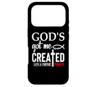 Custodia per iPhone 17 Pro God's Got Me Christian Ephesians 2:10 Created With a Purpose