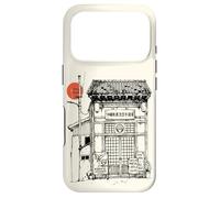 Custodia per iPhone 17 Pro Goju Ryu Karate Dojo Okinawa Giappone Illustrazione
