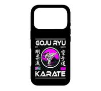 Custodia per iPhone 17 Pro Goju-Ryu Karate Retro Design con Karateka e Kanji