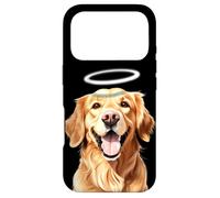Custodia per iPhone 17 Pro Golden Retriever Angel Good Boy Dog