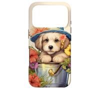 Custodia per iPhone 17 Pro Golden Retriever Graphic For Spring And Women Cute Dog Lover