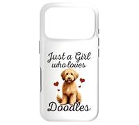 Custodia per iPhone 17 Pro Goldendoodle Labradoodle Ragazza che ama il cane Doodle