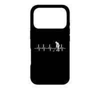 Custodia per iPhone 17 Pro Golfer Heartbeat Line - Golf Lover Golf Player