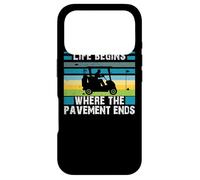 Custodia per iPhone 17 Pro Golfisti LIFE BEGINS WHERE THE PAVEMENT ENDS Golf