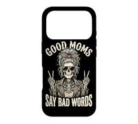 Custodia per iPhone 17 Pro Good Moms Say Bad Words & Messy Chignon Scheletro