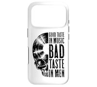 Custodia per iPhone 17 Pro Good Taste In Music Bad Taste In Men Vinyl Lover Skull LP
