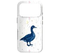 Custodia per iPhone 17 Pro Goose Lover Vintage Blue Cottagecore Nature Bird Watching