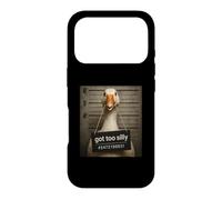 Custodia per iPhone 17 Pro Got Too Silly Funny Goose Mugshot