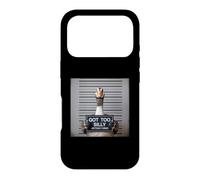 Custodia per iPhone 17 Pro Got Too Silly Funny Goose Mugshot