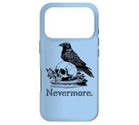 Custodia per iPhone 17 Pro Goth Emo Black Quoth The Raven Nevermore