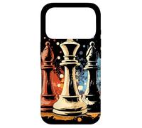 Custodia per iPhone 17 Pro Graffiti dell'alfiere e del re degli scacchi