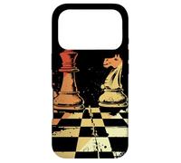 Custodia per iPhone 17 Pro Grafica della regina e del re degli scacchi