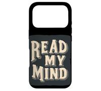 Custodia per iPhone 17 Pro Grafica Pretty Read my Mind per adulti e bambini
