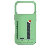 Custodia per iPhone 17 Pro Grafico a barre del canto natalizio - divertente matematica nerd geek vacanza