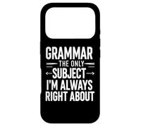 Custodia per iPhone 17 Pro Grammatica: l'argomento Ho sempre ragione sull'insegnante di lingue