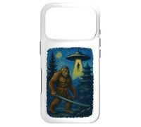 Custodia per iPhone 17 Pro Grande Piede Samurai UFO Giappone