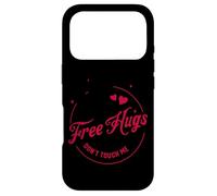 Custodia per iPhone 17 Pro Gratis Hugs Don't Touch Me Bold Messaggio