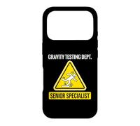 Custodia per iPhone 17 Pro Gravity Testing Dept Senior Specialist Persona goffa