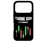 Custodia per iPhone 17 Pro Grazie a Dio il suo lunedì Stock Trader Forex Candlestick