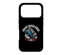 Custodia per iPhone 17 Pro Great River Road USA Design Moto