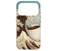 Custodia per iPhone 17 Pro Great Wave Coffee Kanagawa Ukiyo-e Caffeina giapponese Art
