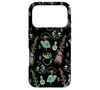 Custodia per iPhone 17 Pro Green Forest Witch Magical Herbs And Flowers Occult
