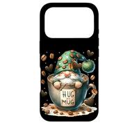 Custodia per iPhone 17 Pro Green Gnome Graphic For Women Hug In A Mug For Coffee Mom