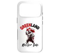 Custodia per iPhone 17 Pro Greenland Flag Bear Support Greenland Is Not For Sale