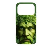 Custodia per iPhone 17 Pro Greenman celtico pagano contemporaneo
