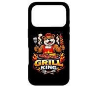 Custodia per iPhone 17 Pro Grill King Bulldog BBQ Mascotte Grafica