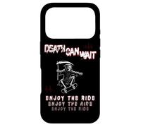 Custodia per iPhone 17 Pro Grim Reaper Skateboard Skater Streetwear