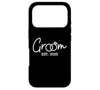 Custodia per iPhone 17 Pro Groom Est 2025 Future Husband Groom To Be Bachelor Wedding