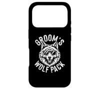 Custodia per iPhone 17 Pro Groom's Wolf Pack Groomsmen - Squadra dello sposo per addio al celibato