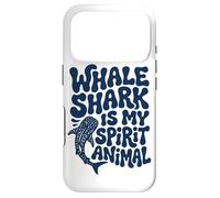 Custodia per iPhone 17 Pro Groovy Balena Shark Spirit Animal Retro Art