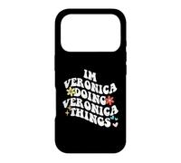 Custodia per iPhone 17 Pro Groovy Im Veronica Doing Veronica Things Divertente Festa della mamma