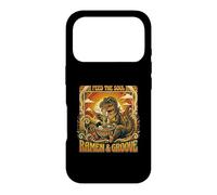 Custodia per iPhone 17 Pro Groovy T Rex nutrire l'anima ramen e scanalatura